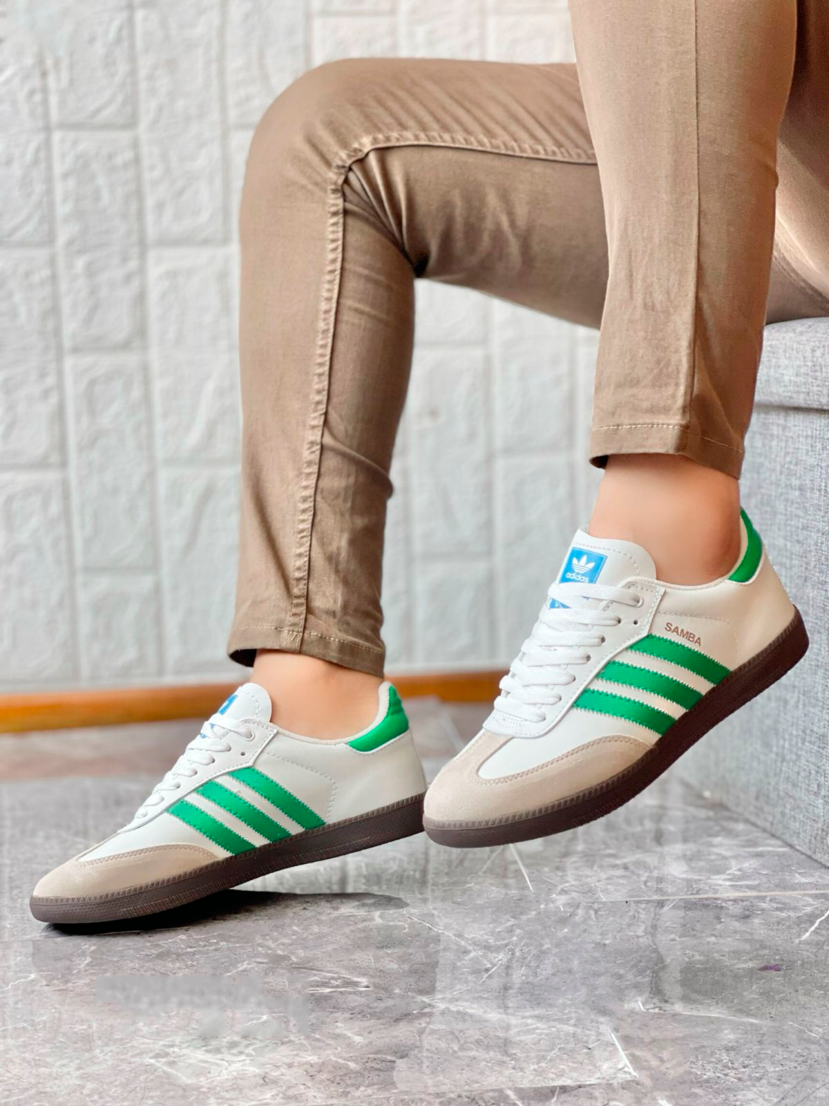 Samba Blanco Verde