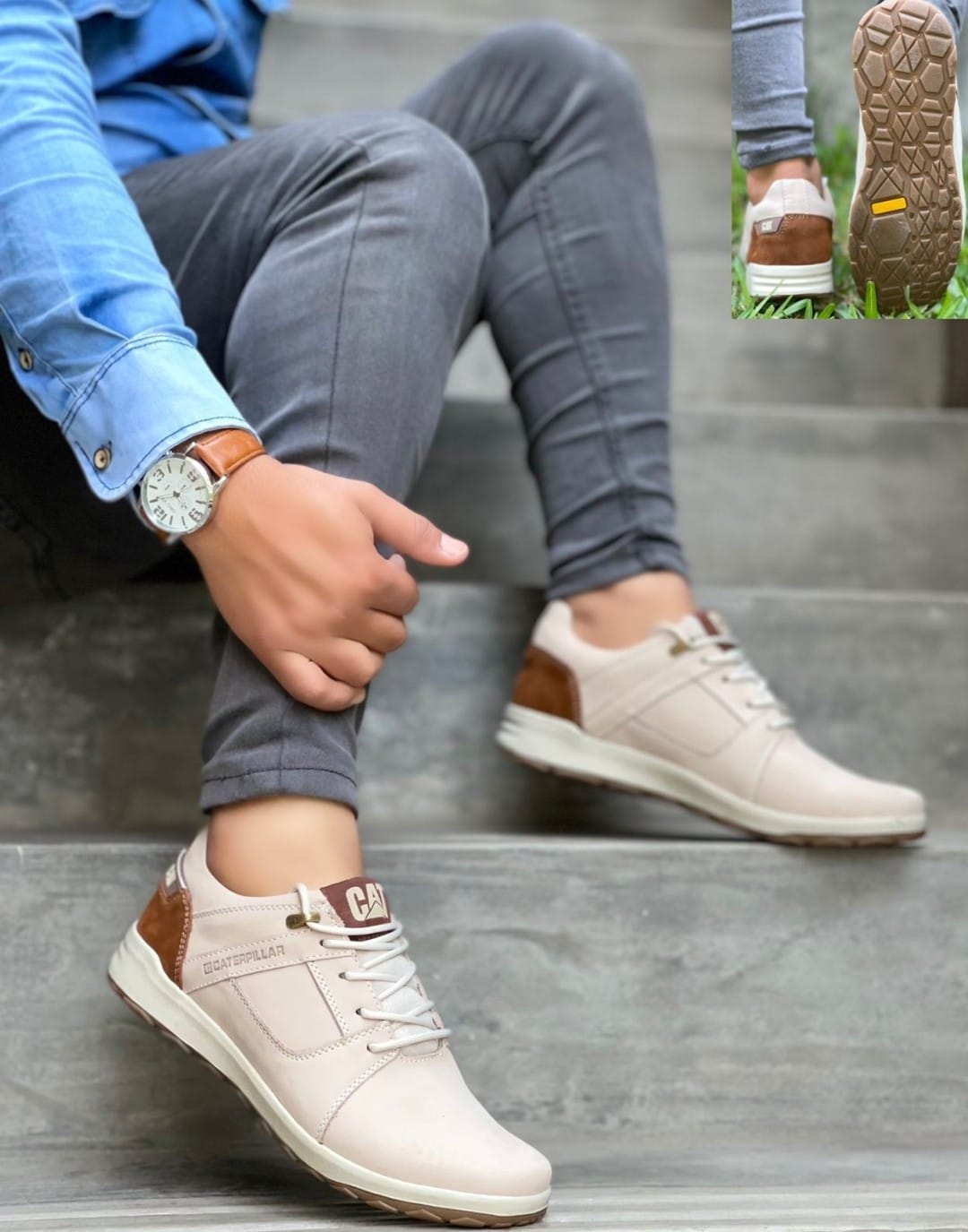 Zapato Sport - Hueso