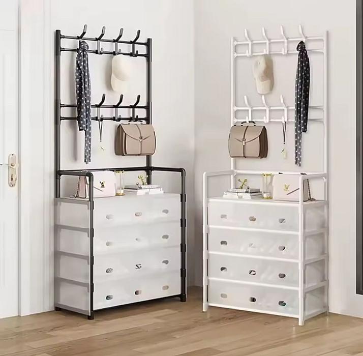 🏡 Zapatera + Perchero 2 en 1: Orden y Estilo en tu Hogar