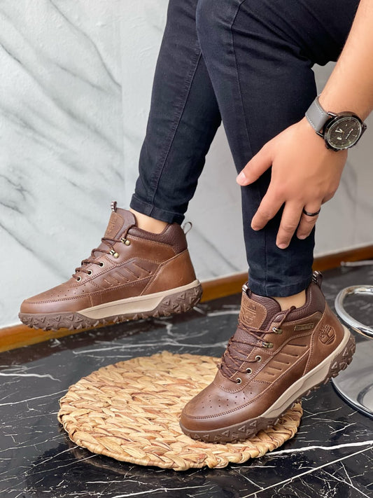 BOTIN TIMBER- MARRON Cuero Premium