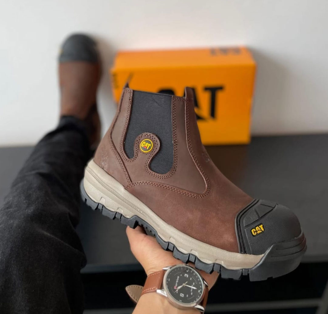 PUNTA ACERO - COFFE BOOTS