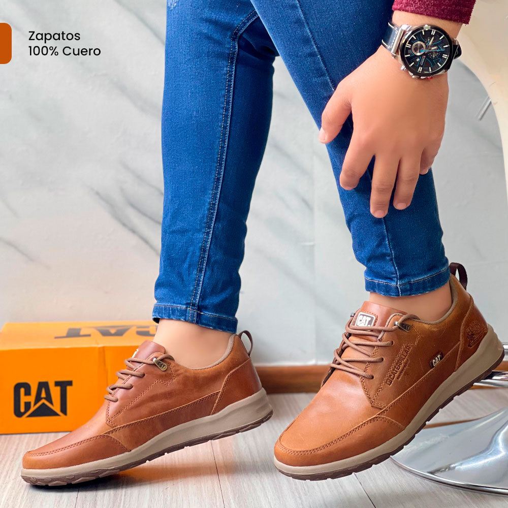ZAPATO MIEL | 100% CUERO