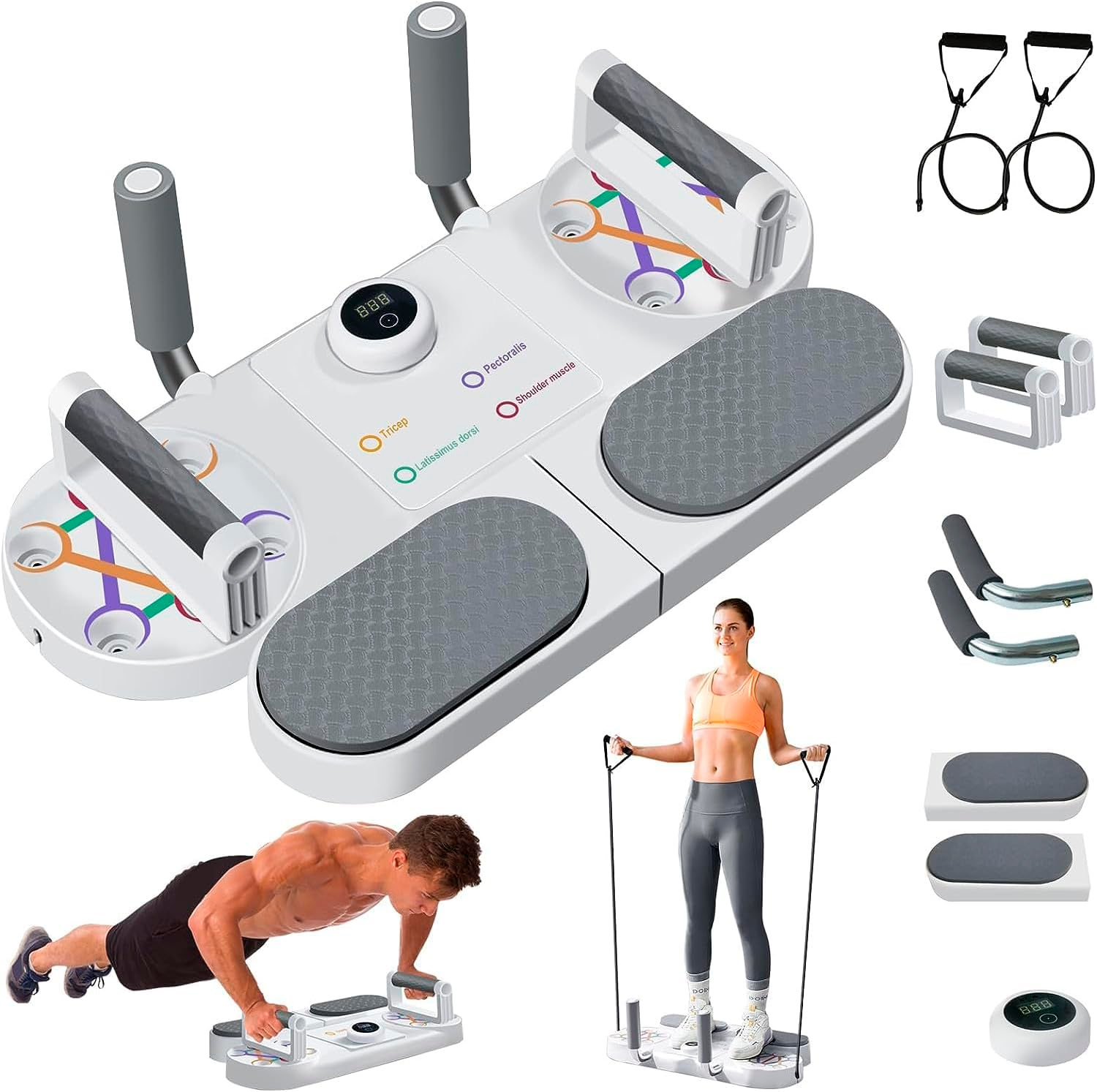 TABLA DE FLEXIONES PORTÁTIL MULTIFUNCIONAL