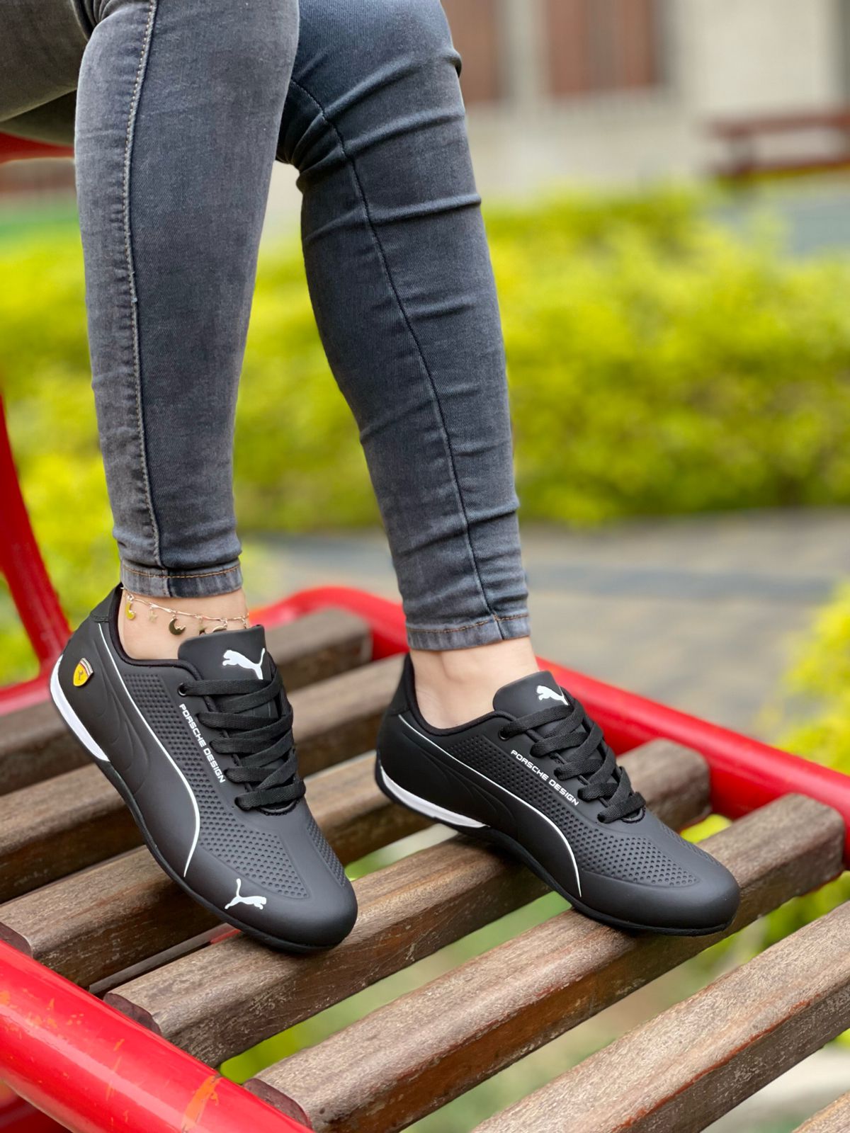 PORSCHE| Negro Blanco