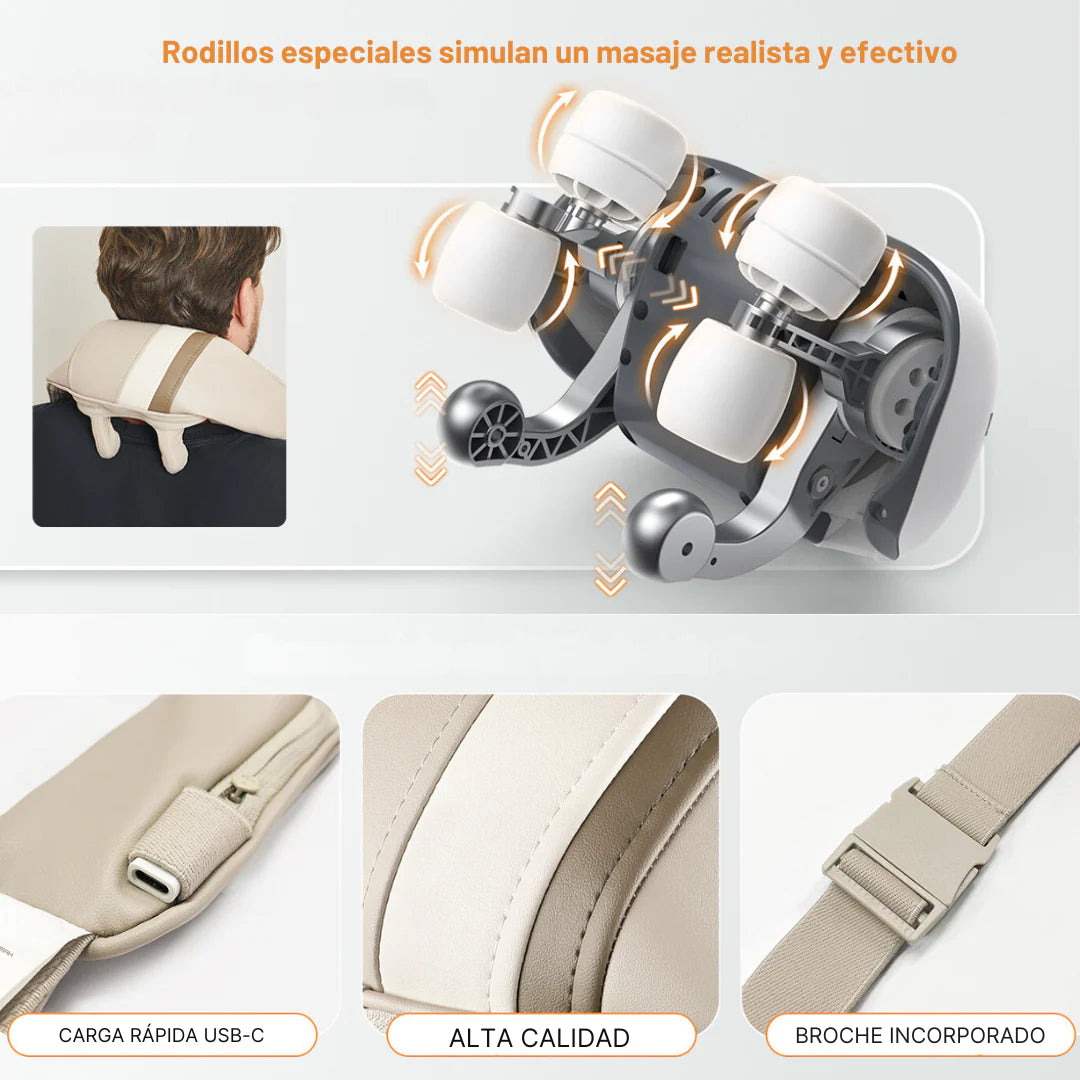 MASAJEADOR ORIGINAL TERAPÉUTICO + REGALO 🎁