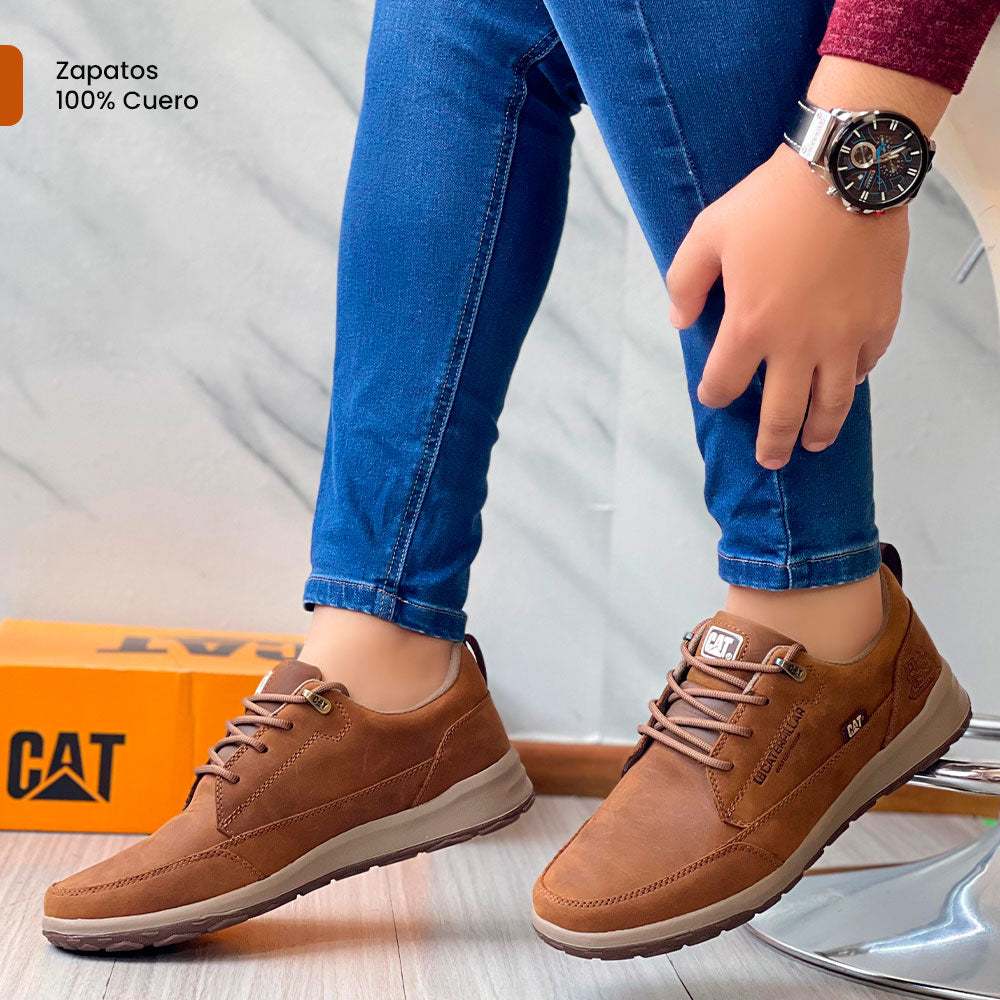 ZAPATO CASTAÑO  | 100% CUERO