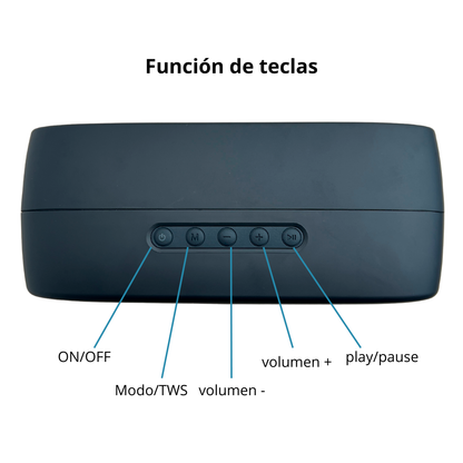 EXTRA BASS++ 40W - PARLANTE ORIGINAL LIDIMI