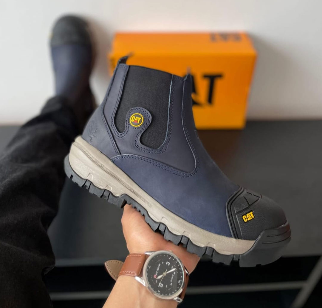 PUNTA ACERO - AZUL BOOTS