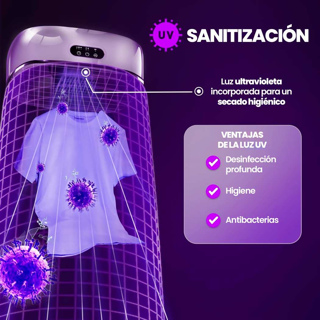 SECADOR DE ROPA - Tecnología que seca rápido