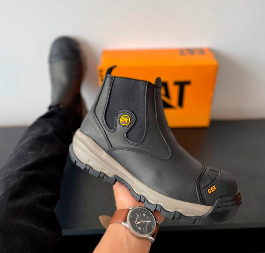PUNTA ACERO - NEGRO BOOTS