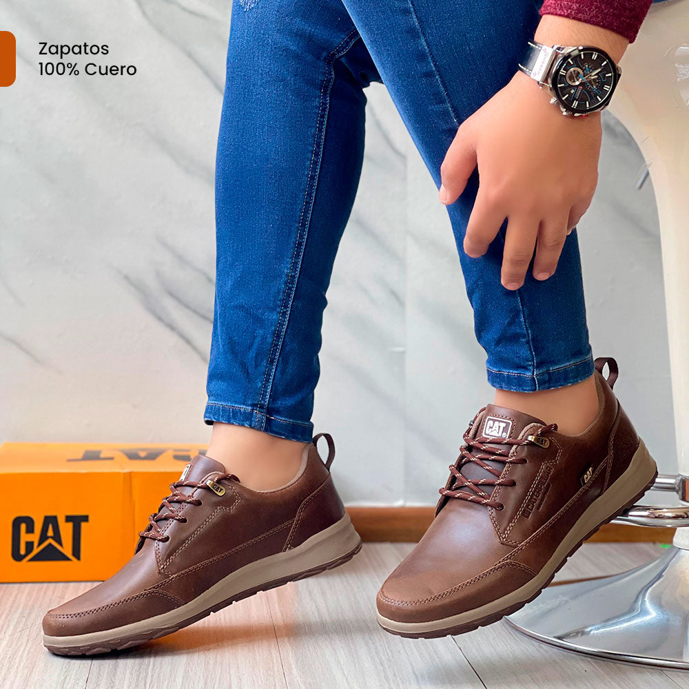 ZAPATO MARRON LS | 100% CUERO