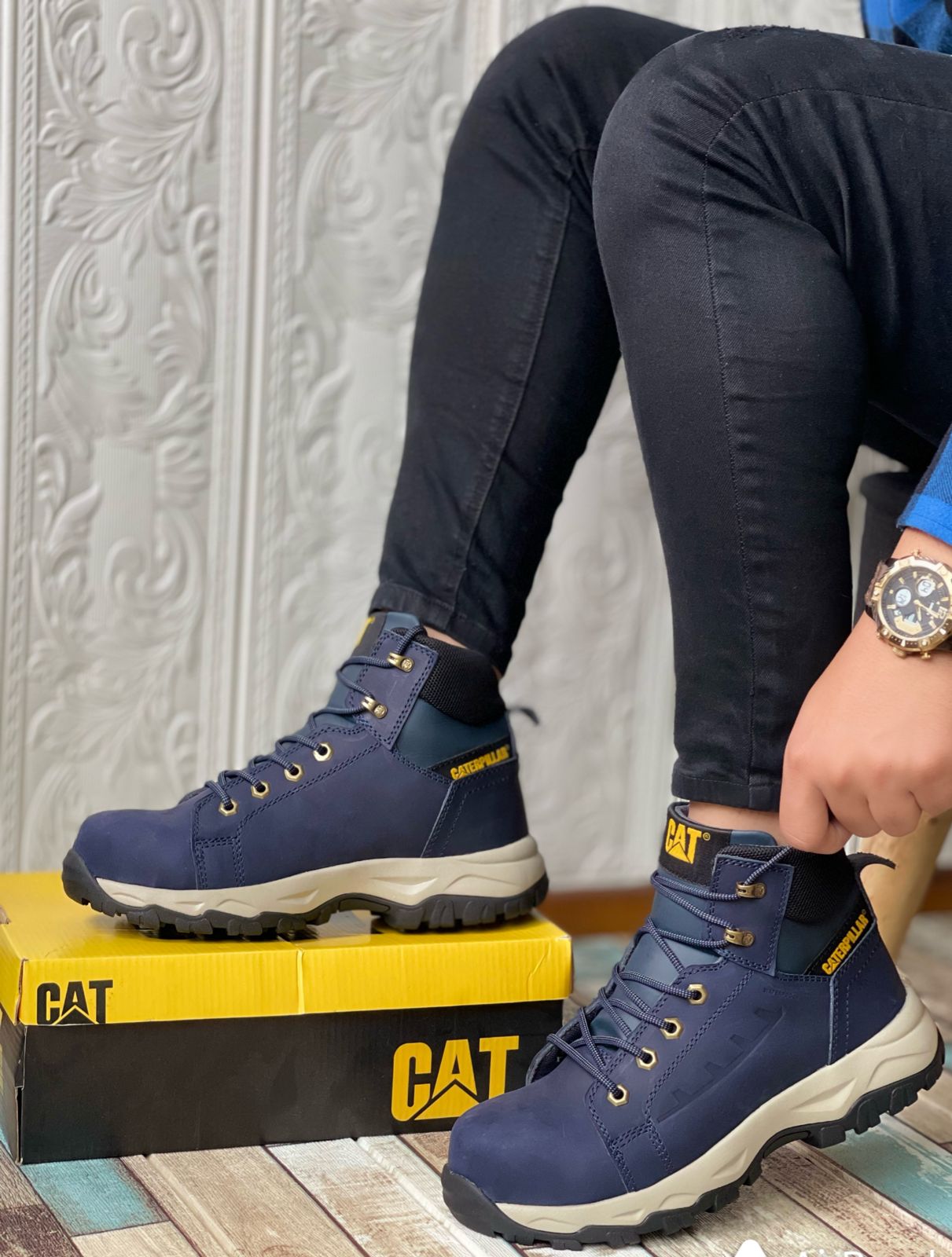 PUNTA ACERO - AZUL ENG