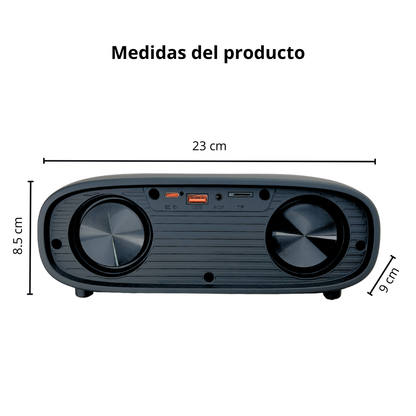 EXTRA BASS++ 40W - PARLANTE ORIGINAL LIDIMI