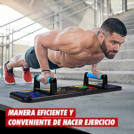 Tablero PUSH UP Multifunción - Pecho Hombro Brazos Espalda