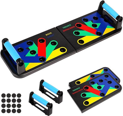 Tablero PUSH UP Multifunción - Pecho Hombro Brazos Espalda