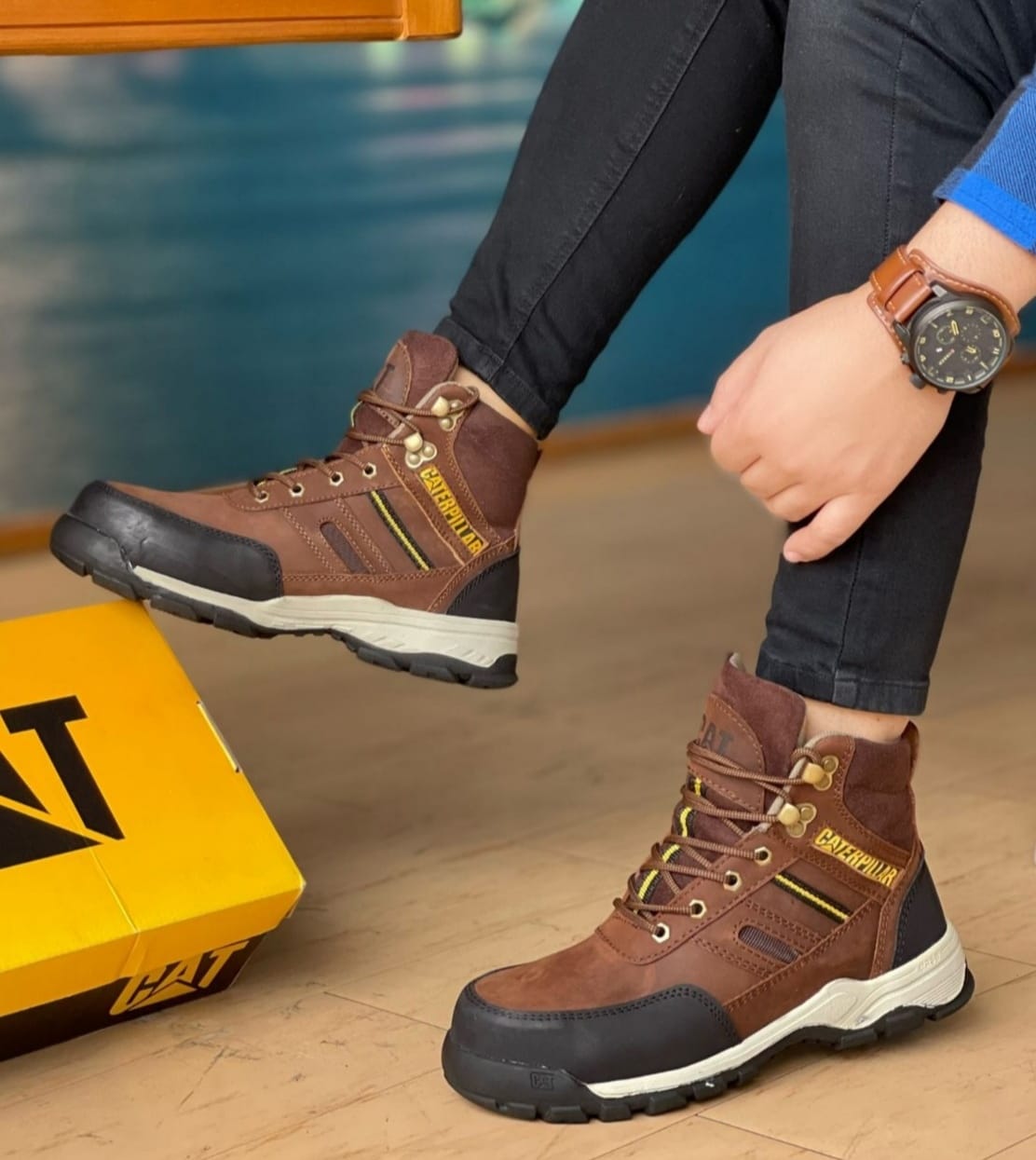 PUNTA ACERO - MARRÓN BTH