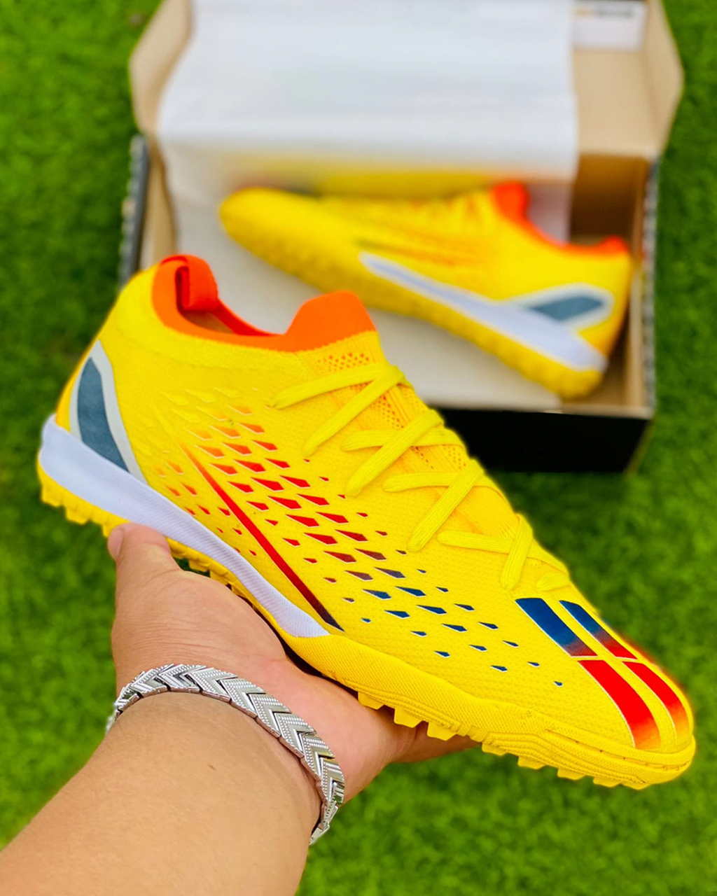 Zapatillas Fútbol Brixton | Amarillo