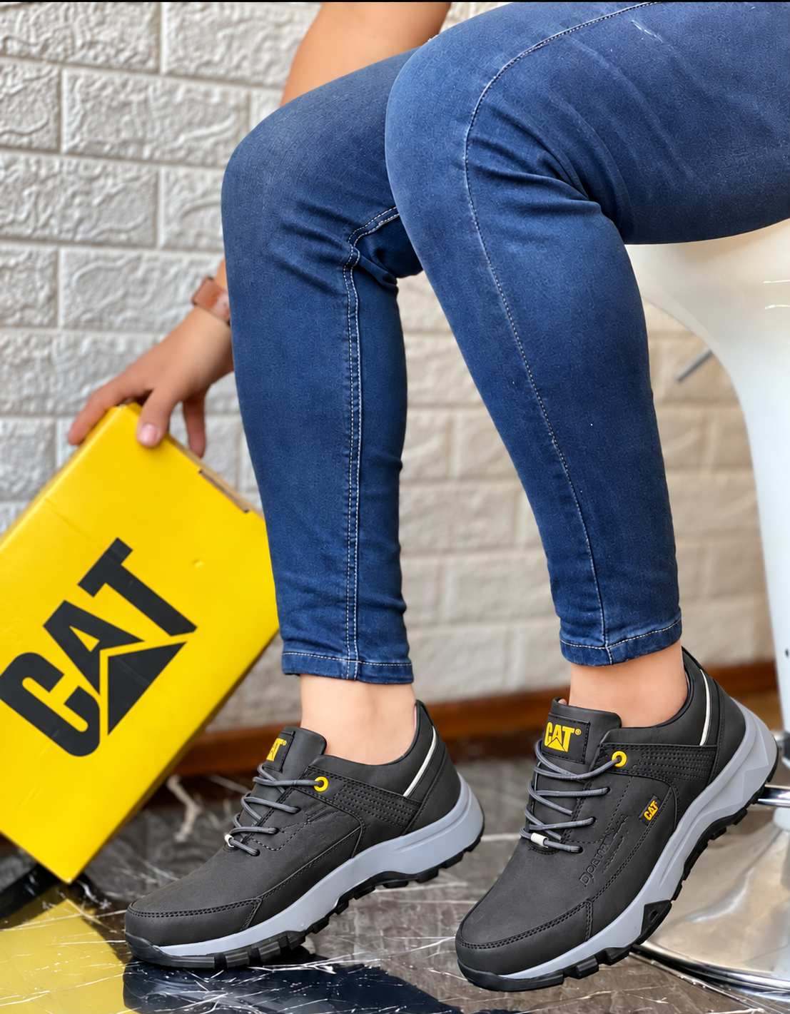 Zapato LETHER| Negro