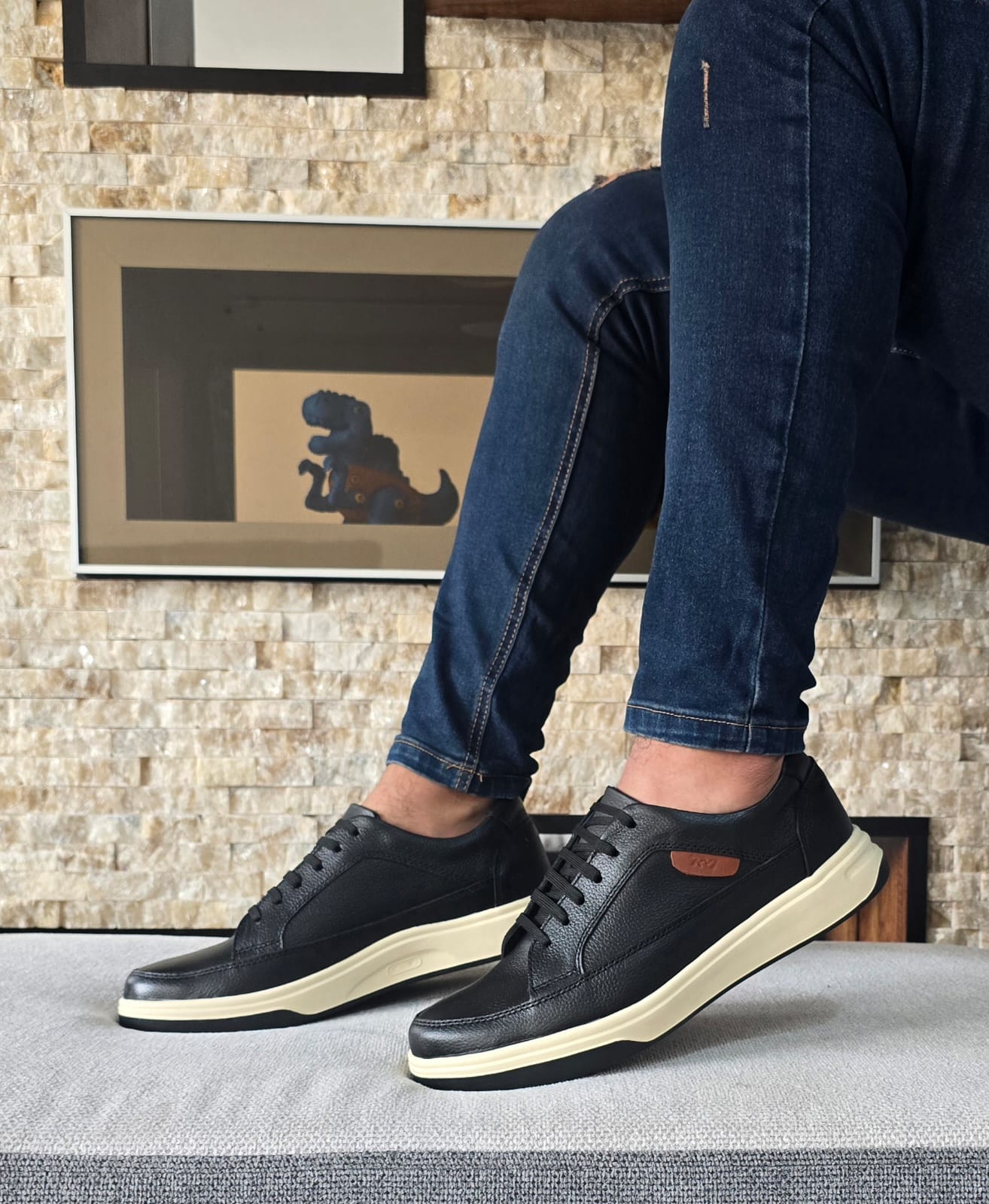 ZAPATOS RS - NEGRO Cuero Premium
