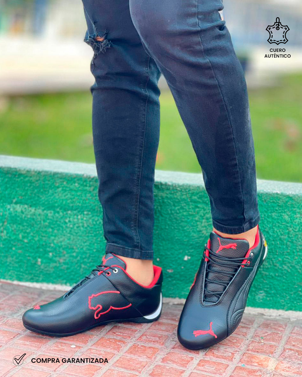 FERRARI NEW | Negro Rojo