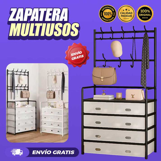 🏡 Zapatera + Perchero 2 en 1: Orden y Estilo en tu Hogar