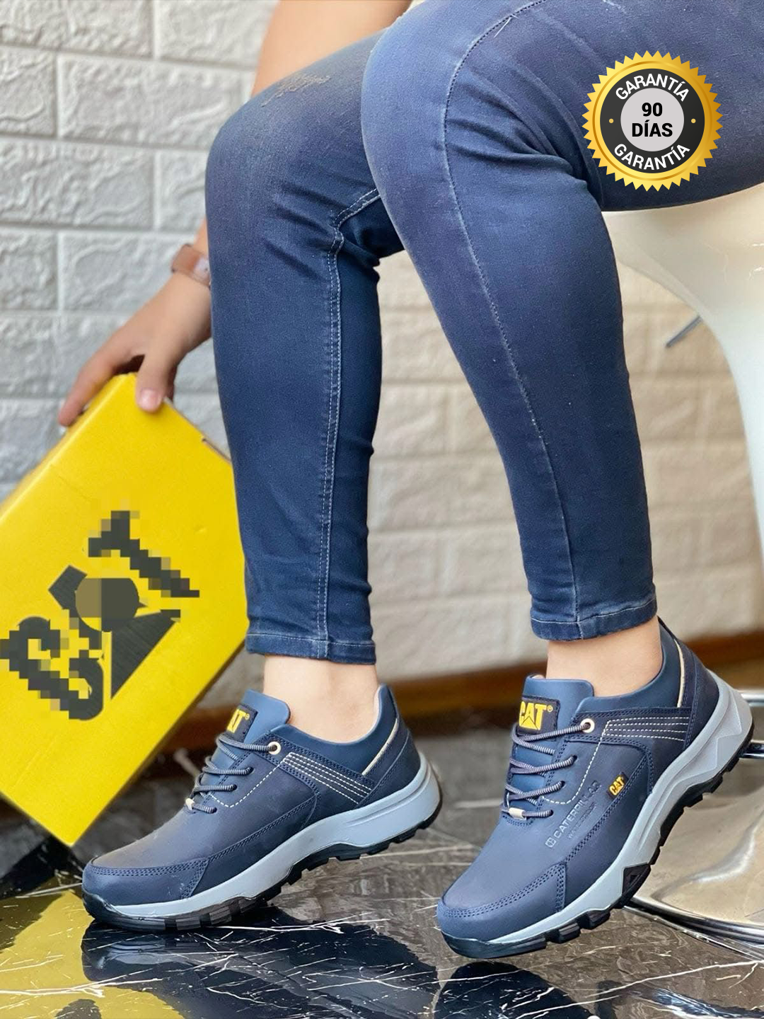 TRACKS URBAN -AZUL Cuero Premium