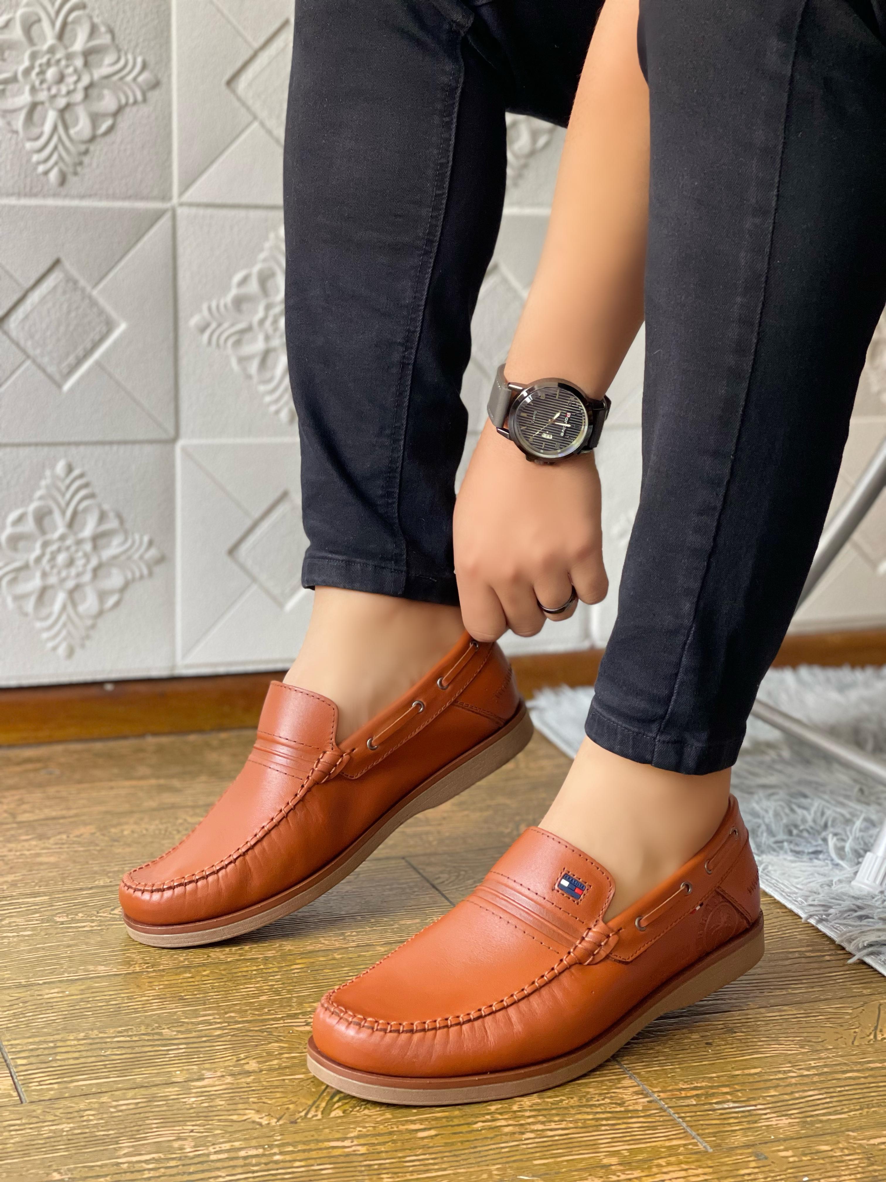 Mocasín Casual TM - Ladrillo (Liso)