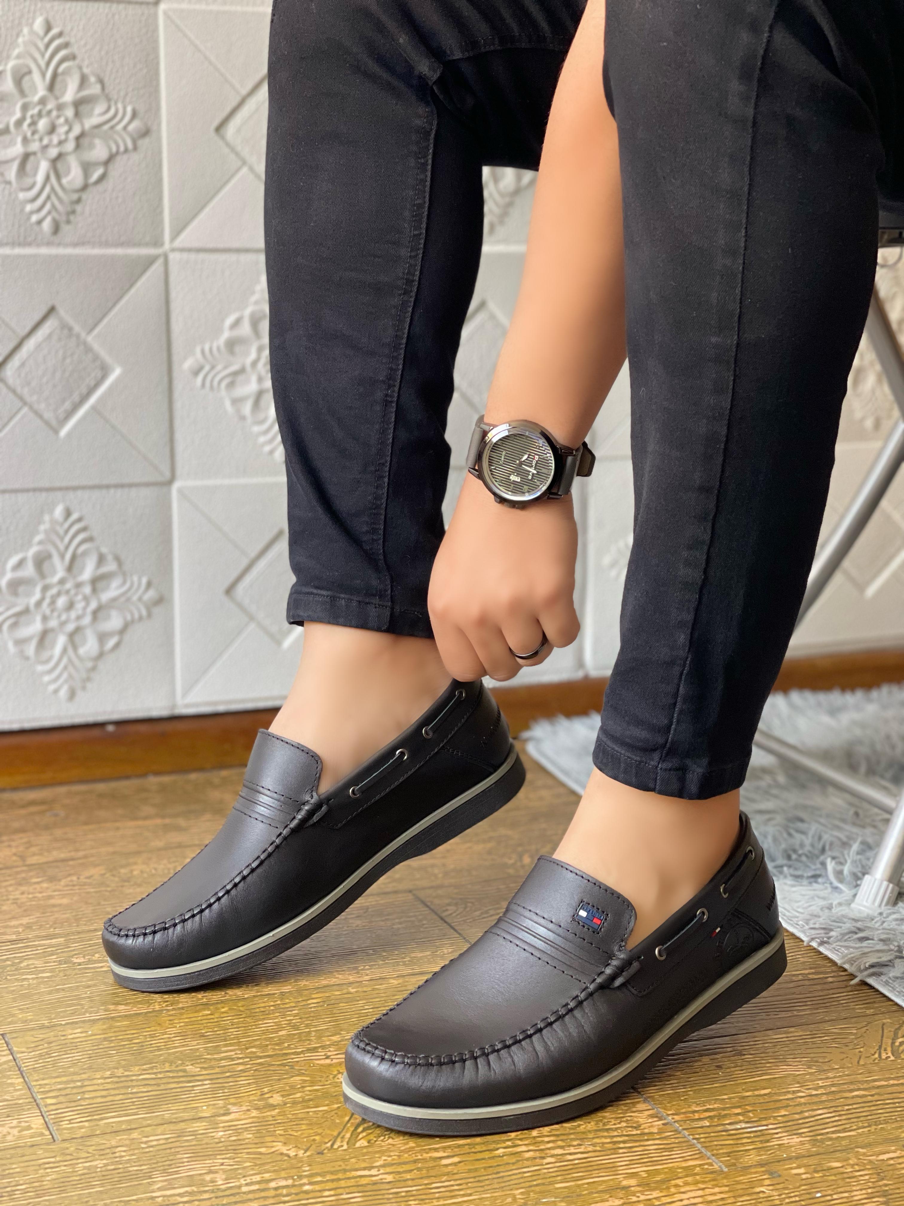 Mocasín Casual TM - Negro (Liso)