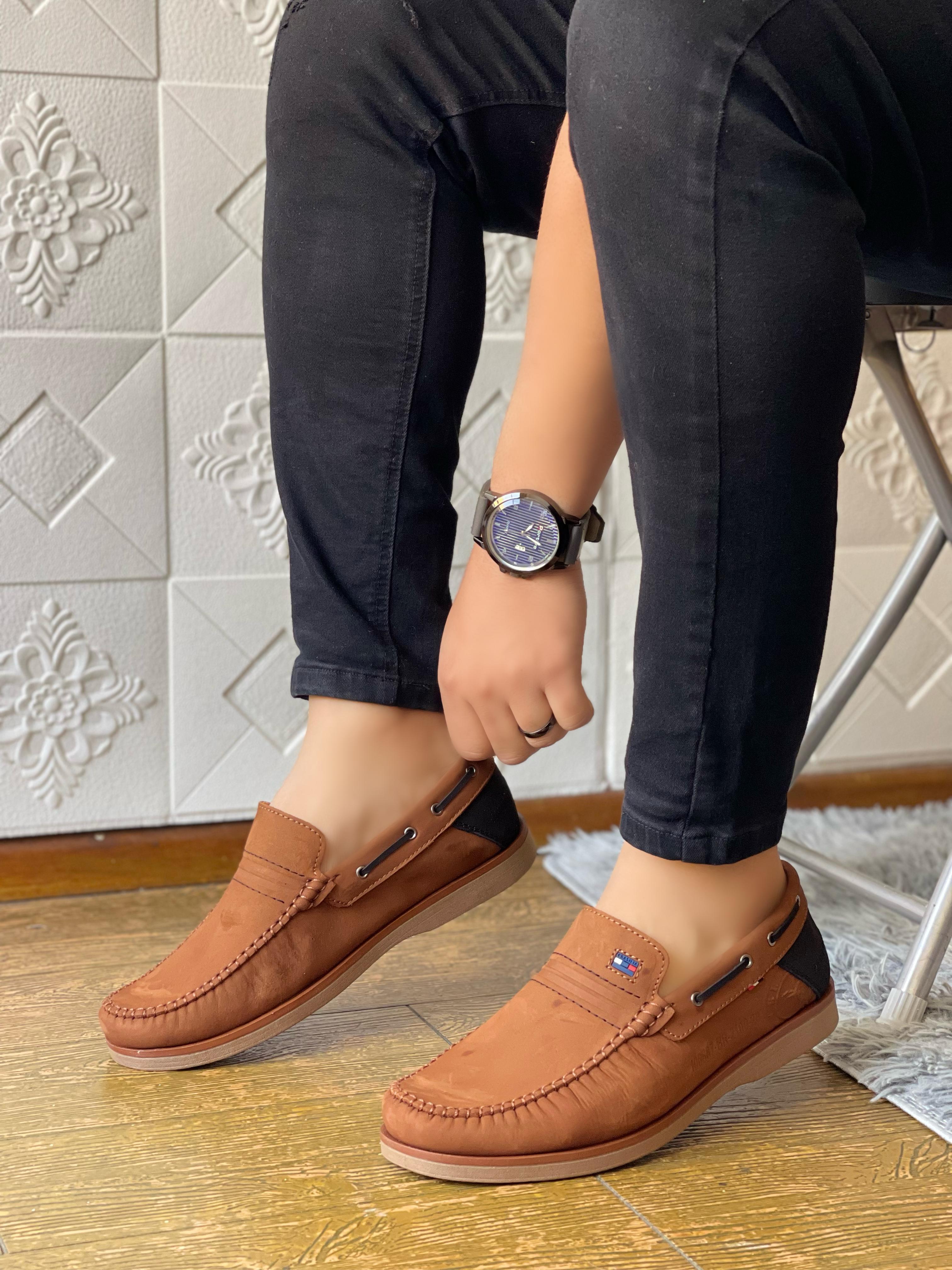 Mocasín Casual TM - Ladrillo (Nobuck)