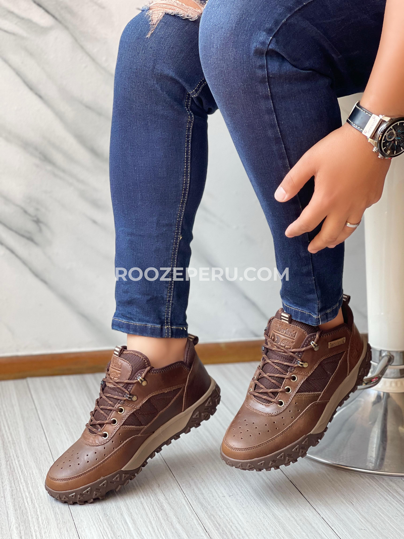 ZAPATO TIMBER - MARRON Cuero Premum