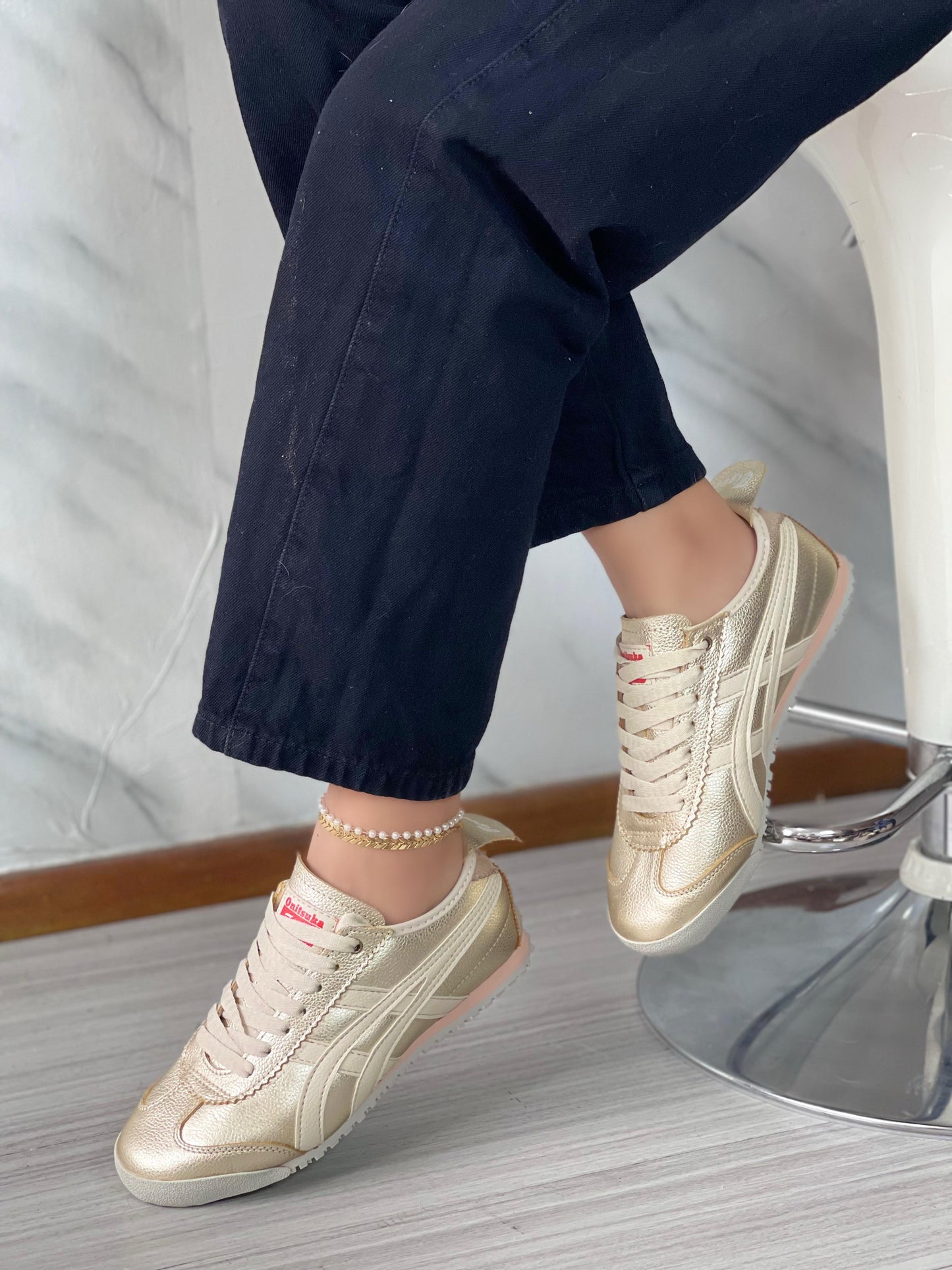 Onitsuka Tiger | Oro/Rosa