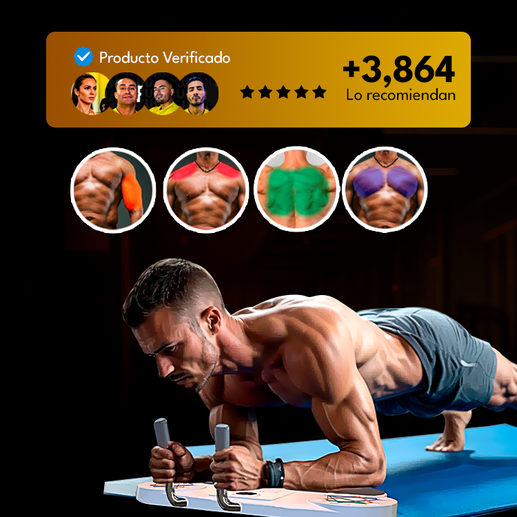 TABLA DE FLEXIONES PORTÁTIL MULTIFUNCIONAL – ROOZE