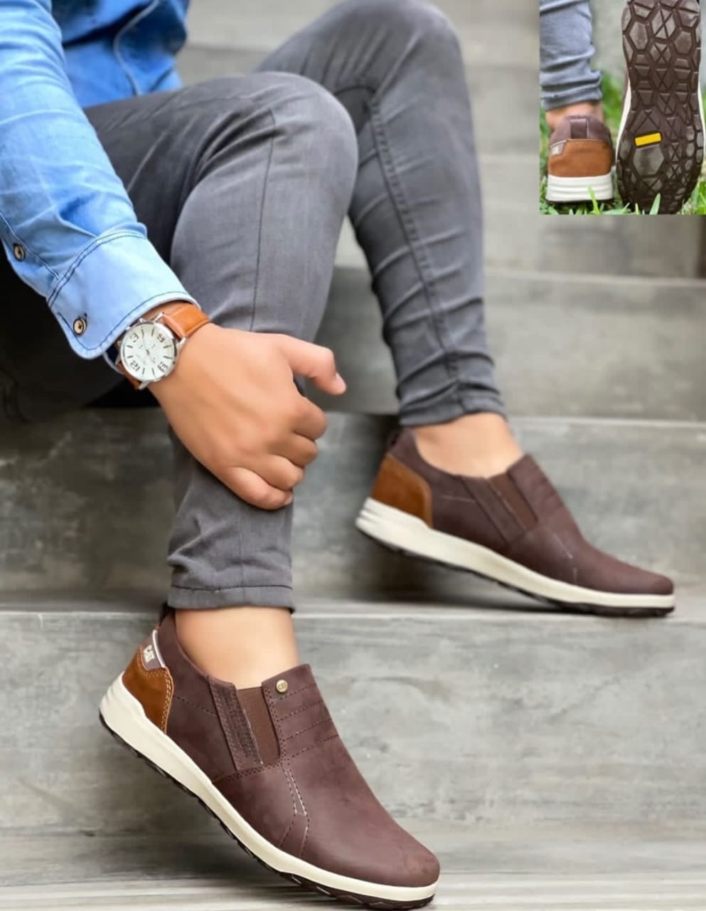 Mocasín Sport - Marrón