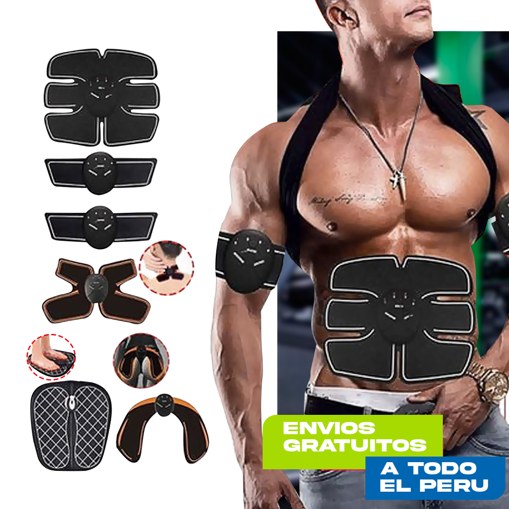 FULL TRAINING - PACK EJERCITADOR MUSCULAR PRO 6 EN 1 🏋‍♂