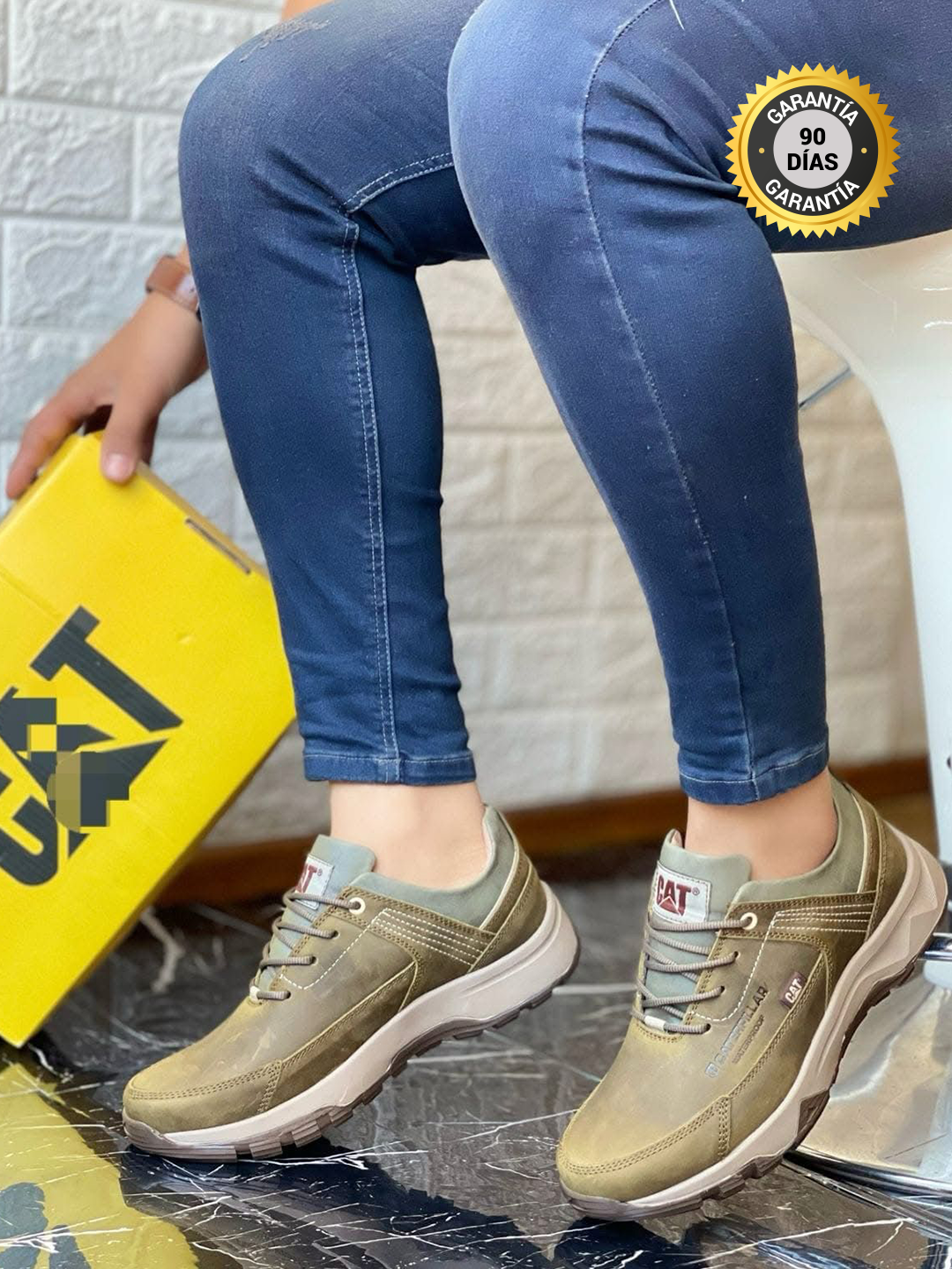 TRACKS URBAN - VERDE Cuero Premium